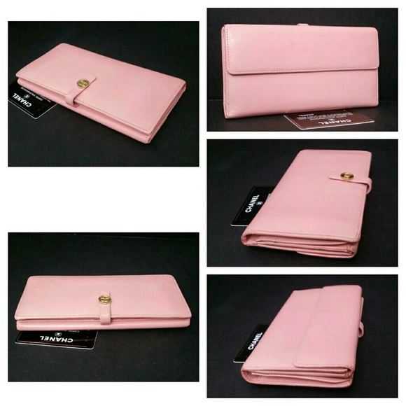 Authentic Chanel Leather Wallet +Authenticity Card - Picture 2 of 8